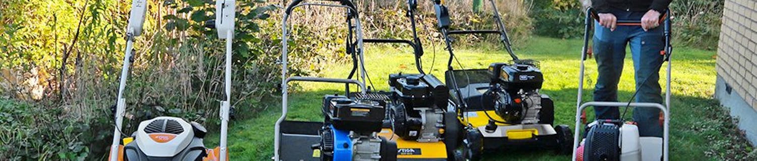 Plænelufter test Plænelufter på benzin test